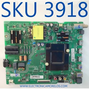 MAIN FUENTE PARA SMART TV HISENSE 4K (3840 x 2160) CON LED UHD HDR / NUMERO DE PARTE 298206 / RSAG7.820.10637/ROH / TA218411AQ / 3TE55G2121M9 / 55A53FUA / G2121K5-01864 / 298207 / PANEL HD550Y1U72-T0L2\GM\CKD3A\ROH / MODELO 55A6G